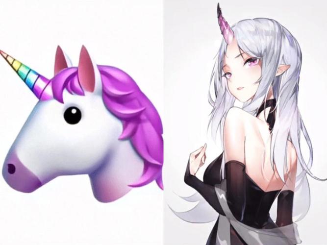 默认表情拟人化,臭臭变小萝莉,猴子成公主,独角兽是小仙女