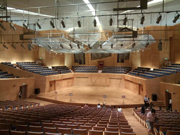 沈阳盛京大剧院高标准音乐厅内景