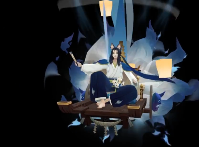 阴阳师烬天玉藻前百鬼夜行皮肤优化 鬼王专属动作 小鬼依旧没常驻