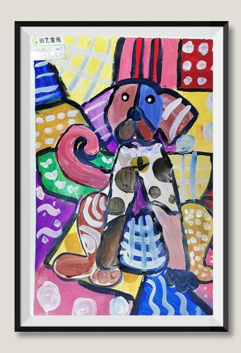 《新波普艺术宠物画》