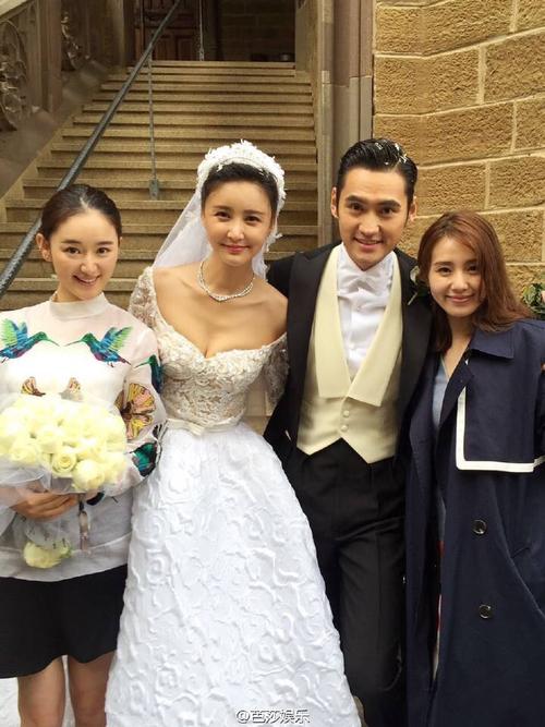 袁弘张歆艺大婚!组最帅伴郎团 "唐人三宝"同框