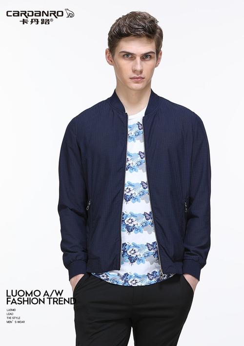 卡丹路春夏款男士商务休闲茄克