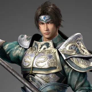 真三国无双8 赵云可动人偶手办!