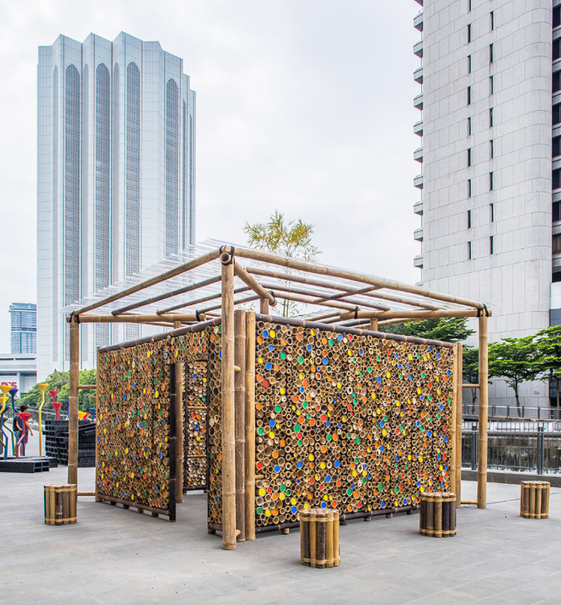 他们用一根根竹子,建造出了世界上最美的竹建筑