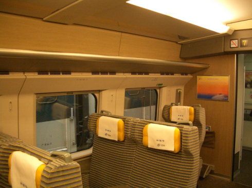 动车组内部照片