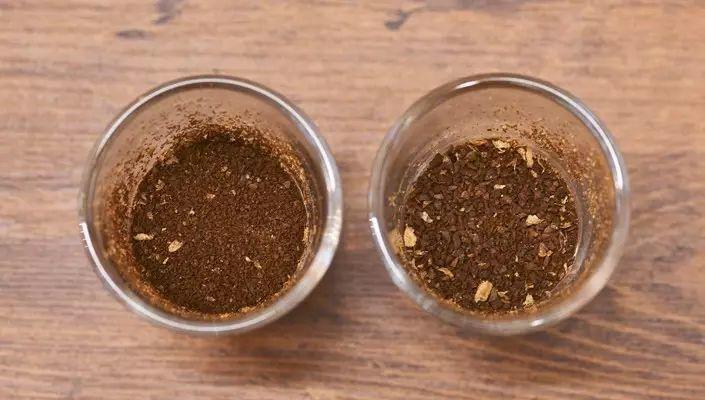 将冲煮用水以4:6比分两次冲泡2,咖啡粉和冲煮用水比为1:151,冲泡前