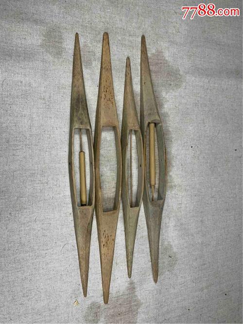 古董古玩收藏杂项近代梭子缂丝纺织工具竹子竹制品竹器木梭竹梭