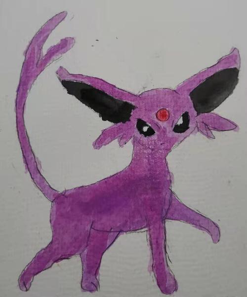 一步一步画伊布家族之太阳精灵简笔画