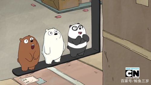棕熊,北极熊(白熊)和熊猫(胖达)的日常故事 三只小熊可爱,棕熊是大哥