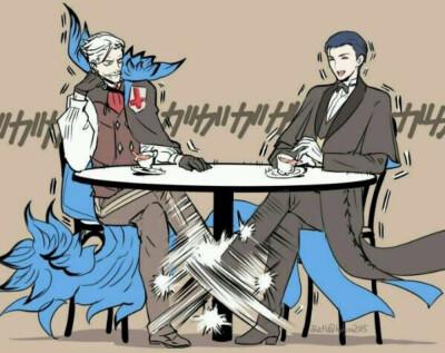 私心在漫威和神夏里插一张fgo 福尔摩斯和莫里亚蒂 莫福/福莫