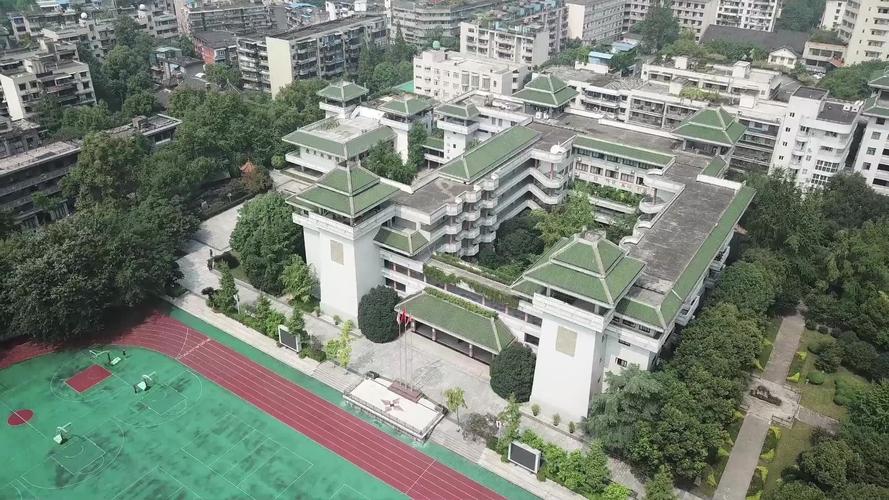 成都文翁石室中学_1920x1080_高清视频素材下载(编号:2979276)_实拍