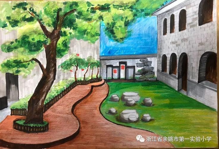 实美校园61童心飞扬余姚市第一实验小学纪念建校110年书画摄影展