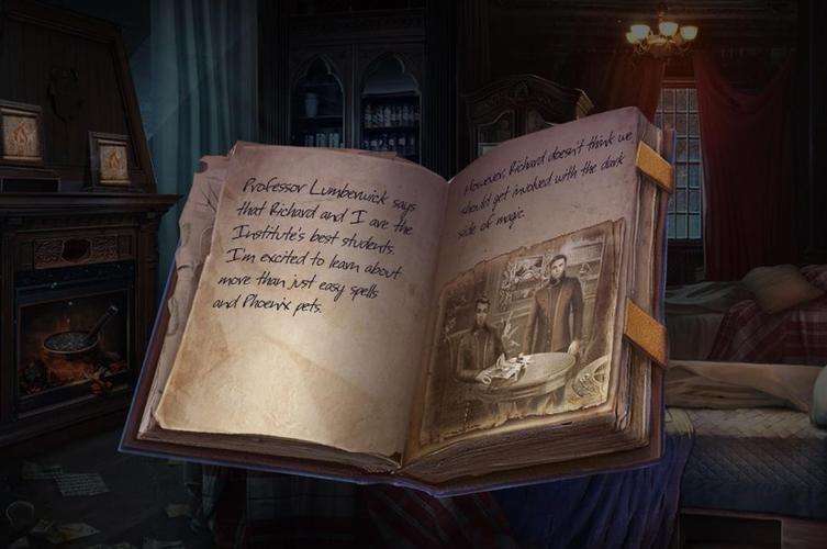 我和我的朋友理查德·格雷报名进入了艾弗摩尔魔法学院学习神秘艺术.