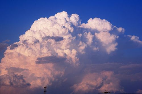 漂亮的云彩随拍