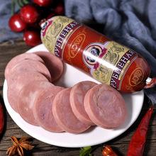 得利斯圆火腿肠500g*2 山东风味大块肉早餐火腿热狗营养火腿香肠