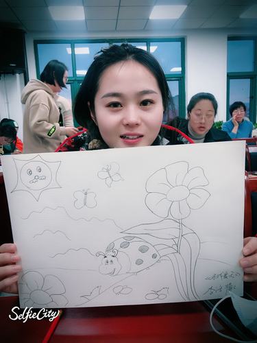 【庄浪县第六幼儿园】教师技能考核简笔画