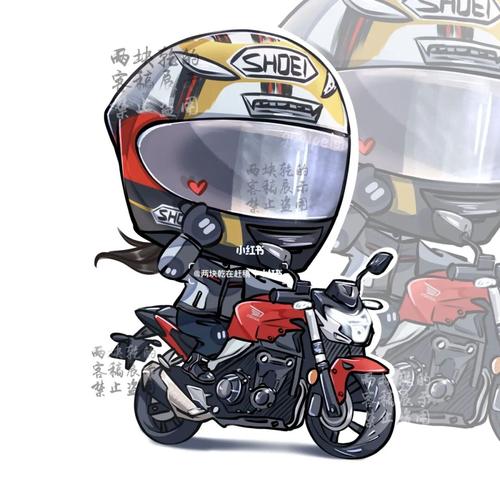 q版机车头像|客稿展示_机车_头像_绘画_宝马怎么样_复古机车_素材