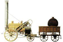 史蒂芬孙制造的蒸汽机车