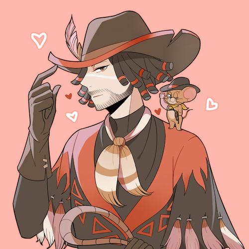 是第五人格的牛仔和猫和老鼠的牛.