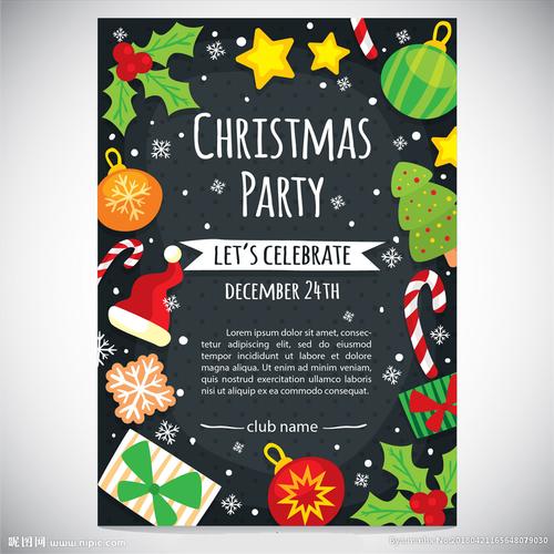 圣诞海报图片