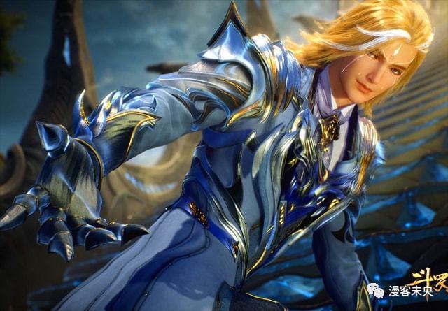 斗罗大陆戴沐白武魂真身形态曝光两撮白毛好帅荣荣闯关失败