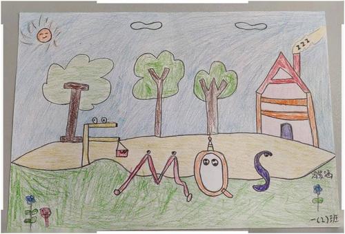 【英语活动】一年级字母创意画大赛