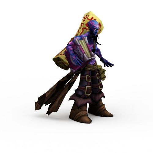 lol瑞兹流浪法师模型