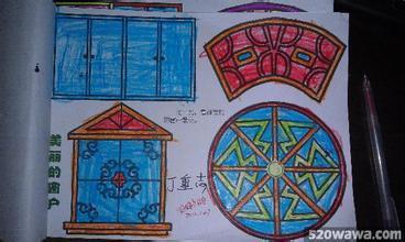 儿童画窗户图片大全