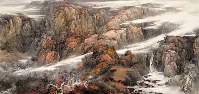 那是1983年,北京旅游出版社要出一本山水画工具书,我与辽宁画家冉祥正