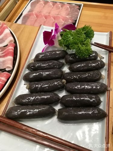 鹿儿岛黑豚火锅墨鱼肠图片 - 第520张