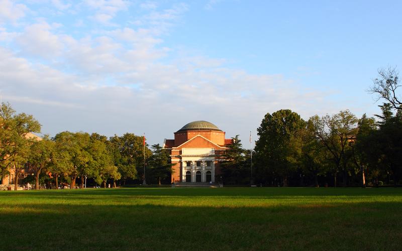 电脑壁纸 风景 清华大学校内景色