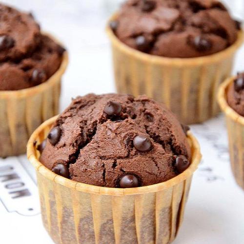 巧克力马芬,喷香松软,烘焙小白也能成功