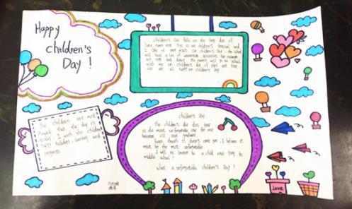 英语手抄报假期旅行 第1页