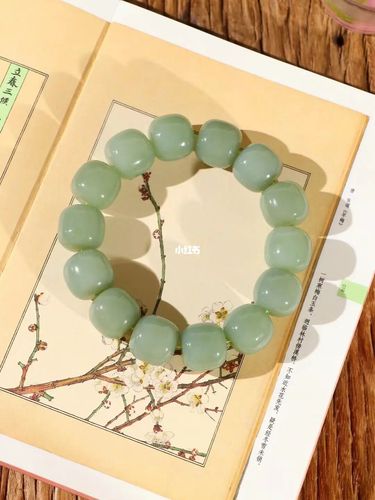 精品且末蓝手串_手串_和田玉_福禄怎么样_时尚_配饰