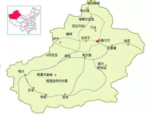 中欧对外贸易重点地区新疆铁路规划建设
