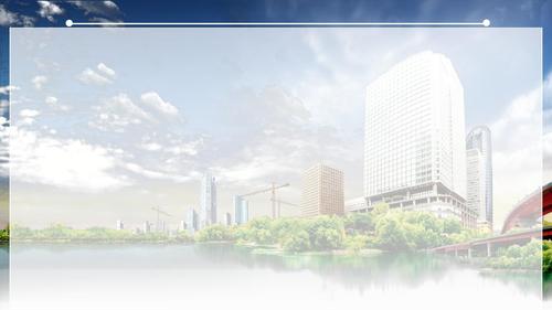 建筑房地产公司城市规划设计项目成果展示ppt模板