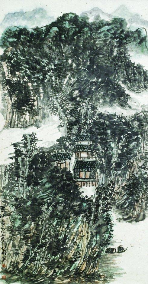 【原创作品】——邱健彬国画山水系列