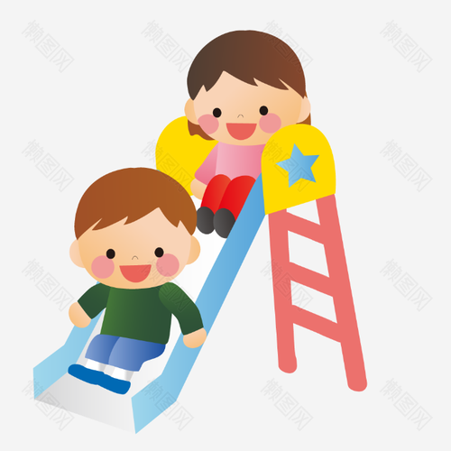 标签: 卡通小孩幼儿园活动手绘滑滑梯玩游戏玩耍简笔画