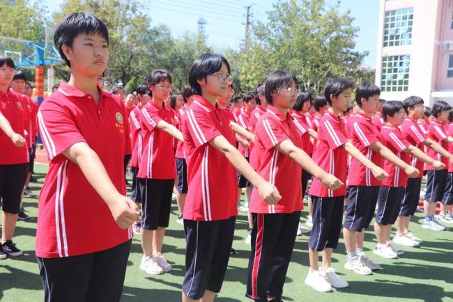 衡水十三中军训现场!