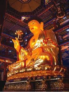 辽阳广佑寺樟木鎏金大佛