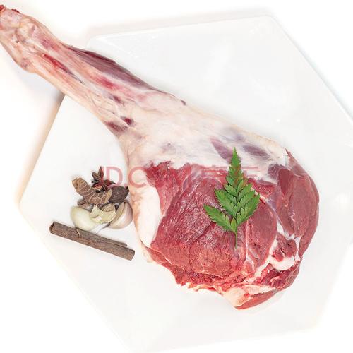 羊腿新鲜羊后腿羊前腿整只羊腿肉烧烤羊腿送炖肉料批发 整只羊后腿 6