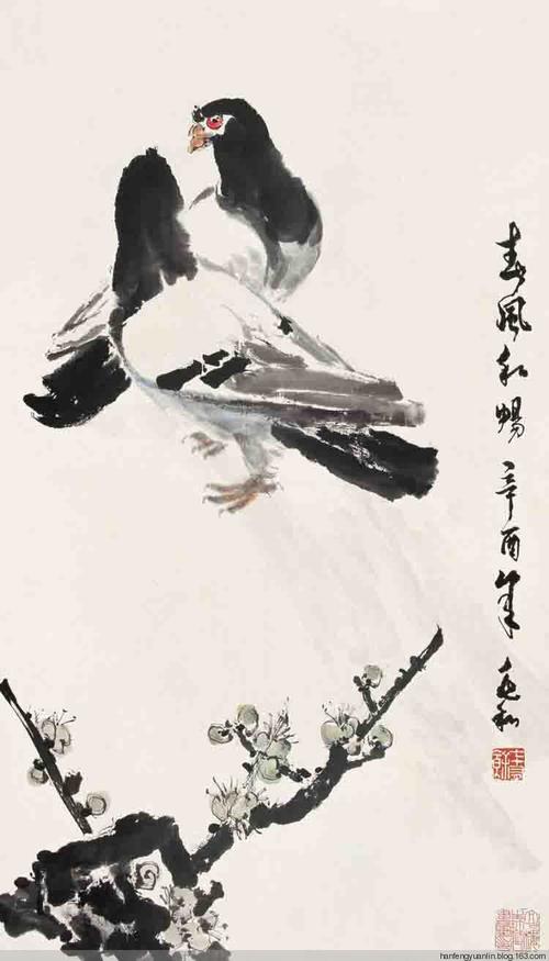 【转载】蒋兆和花鸟画作品选