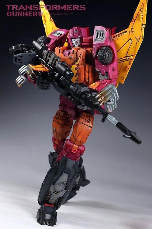 旧化重涂变形金刚新老领袖擎天柱和补天士