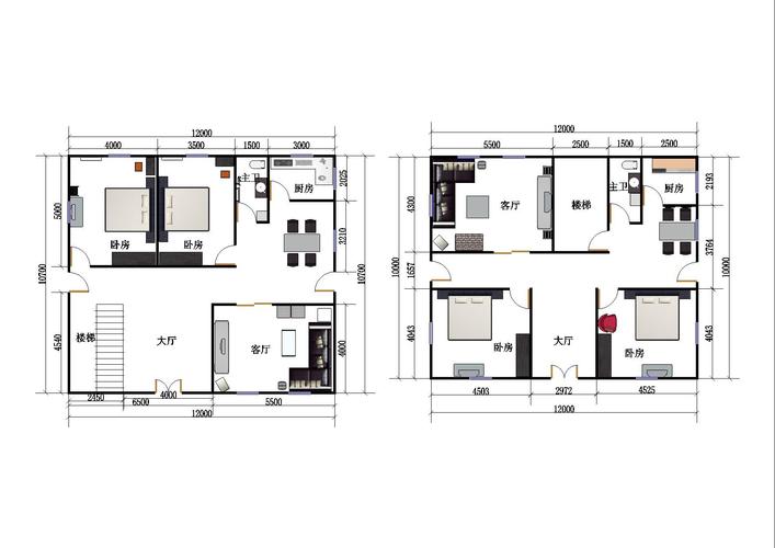 北方农村房屋户型图欣赏