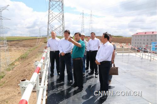 内蒙古通辽市委书记罗永纲视察锦联铝材