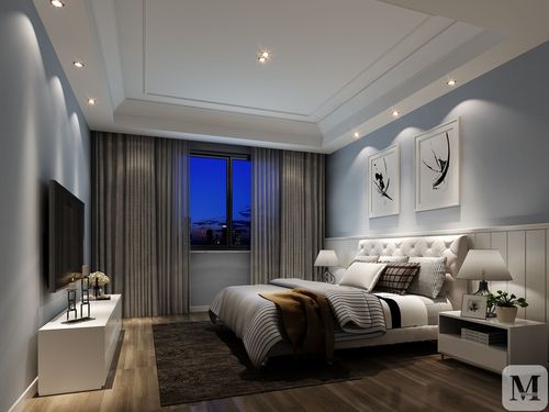 简约卧室吊顶装修效果图