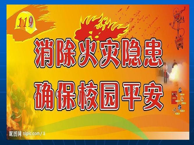 学校消防安全课件1ppt
