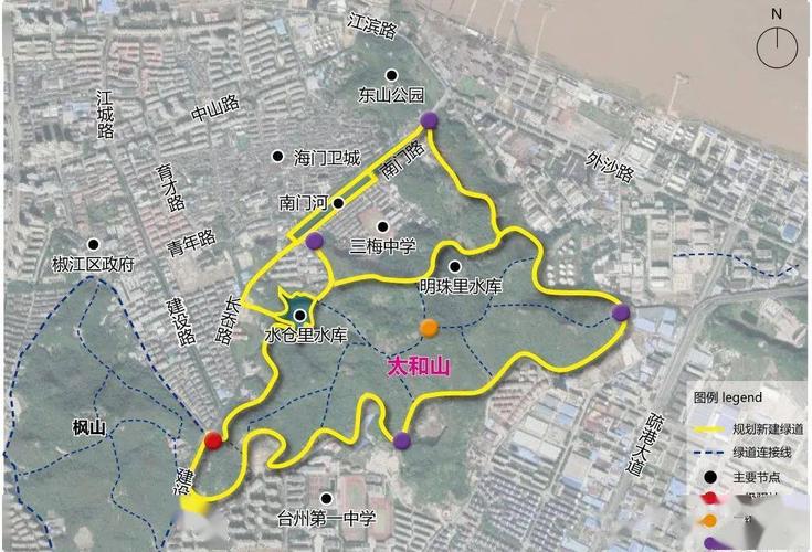 椒江要建100公里绿道,七环,六轴!有没有通达你家小区门口?