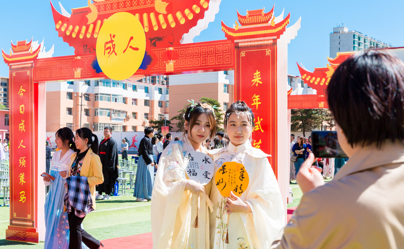 古风成人礼汉服谢亲恩