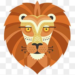 高清狮子头像图片卡通头像图片